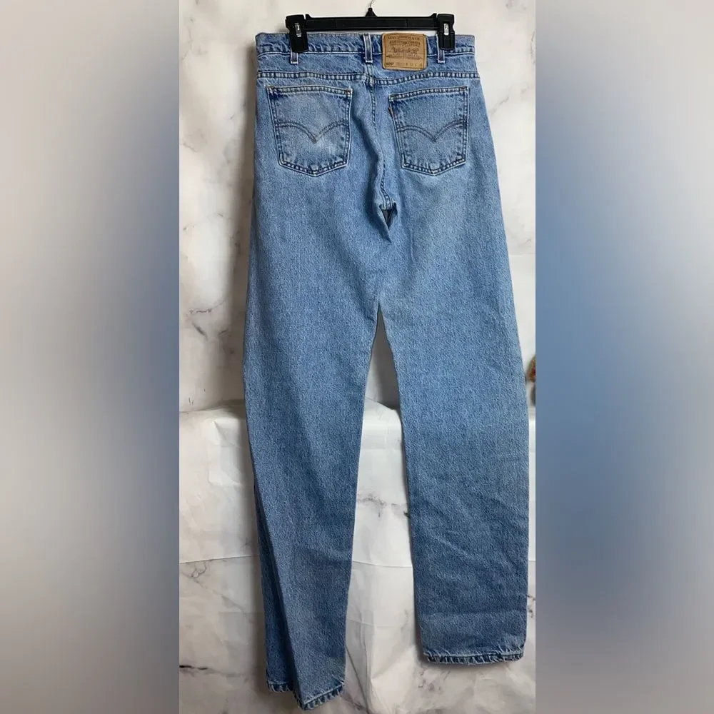 Men’s Levi's 505 Light Stone Wash Regular Fit Straight Leg Jeans 36